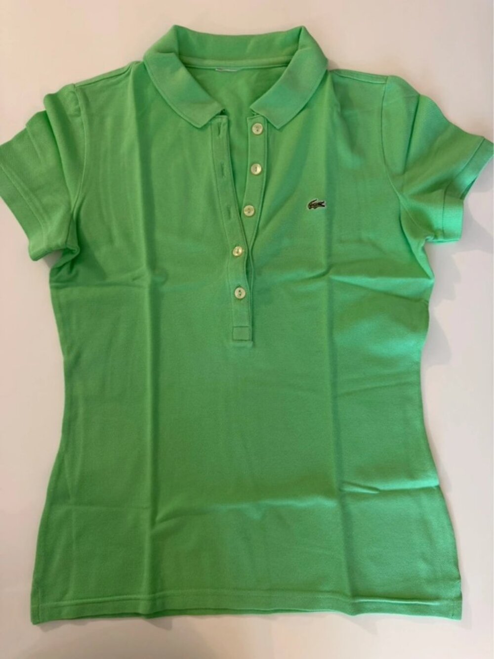 Women’s Green Slim Fit Polo Shirt Size S